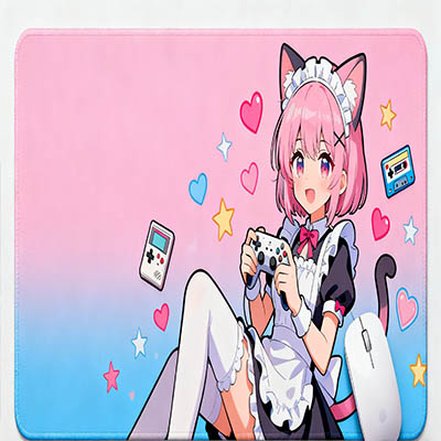 电竞级超大游戏鼠标垫：覆盖桌面全区域，甩枪走位无拘无束