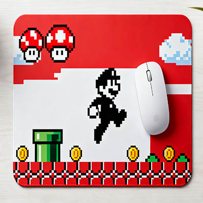 锁边防滑游戏鼠标垫：高密度橡胶底强吸附，激烈团战不位移